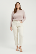 Topshop Premium Mom Style White Jeans Size Waist 36 Inches Length 32