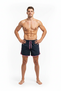 Men's Williams & Brown Navy Pink Swimming Shorts Trunks Brand New Size UK 42/44