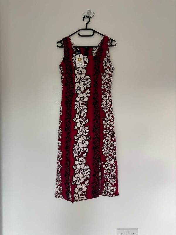 Royal Creations Hawaii Vintage Sleeveless Midi Dress Size XS — XS