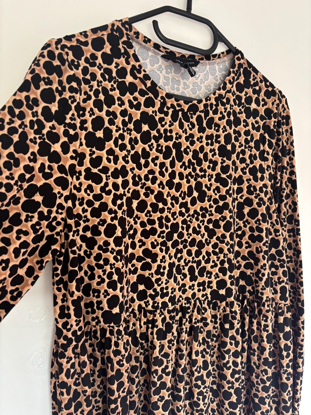 New Look Long Sleeve Casual Smock Dress Size 12 — 12