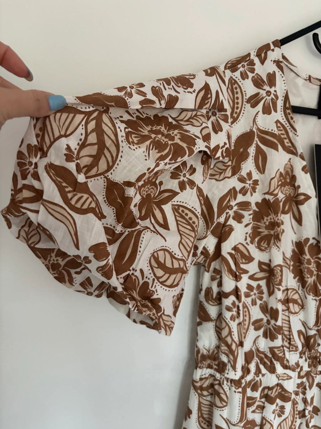 Lovedrobe Faux Wrap Midaxi Dress With Ruffle Hem Size 12