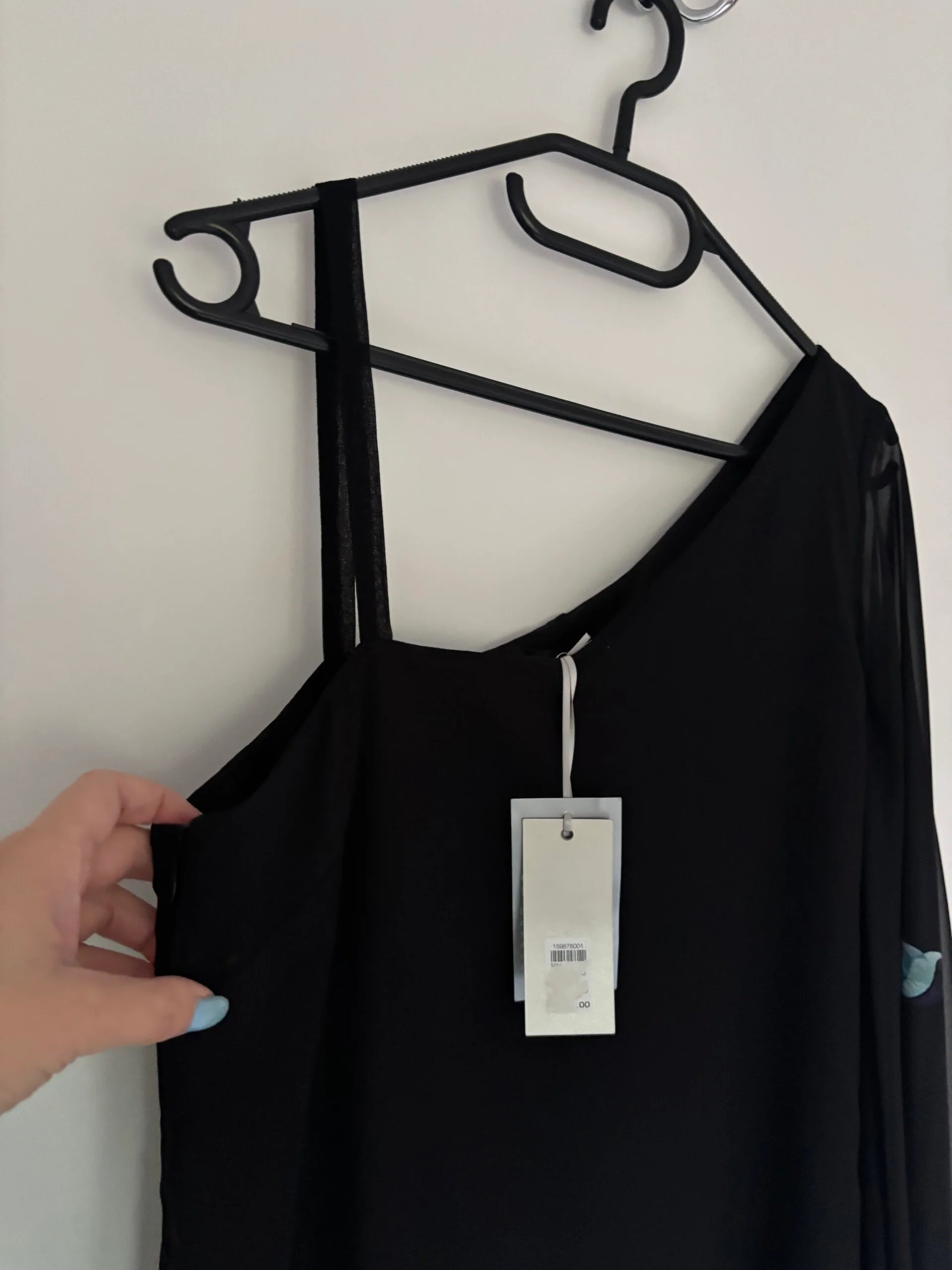Lovedrobe Faux Wrap Midaxi Dress With Ruffle Hem Size 12